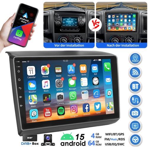 Dab 64g per fiat ducato - dab+,