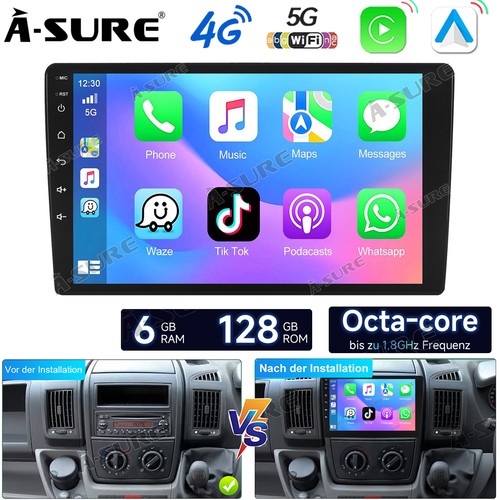Autoradio 128g android - 6+128g, 14